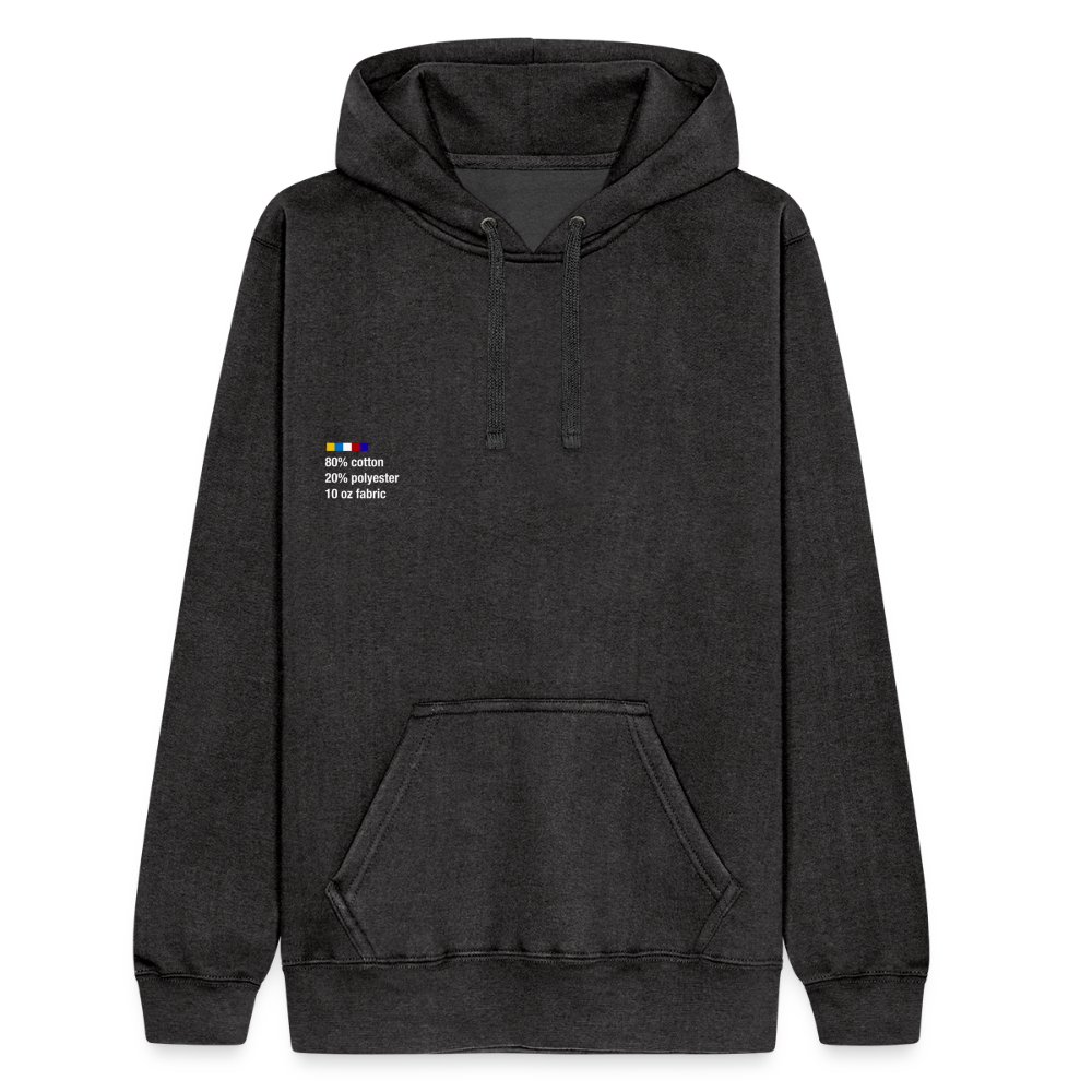 [The Work Hoodie] - charcoal grey