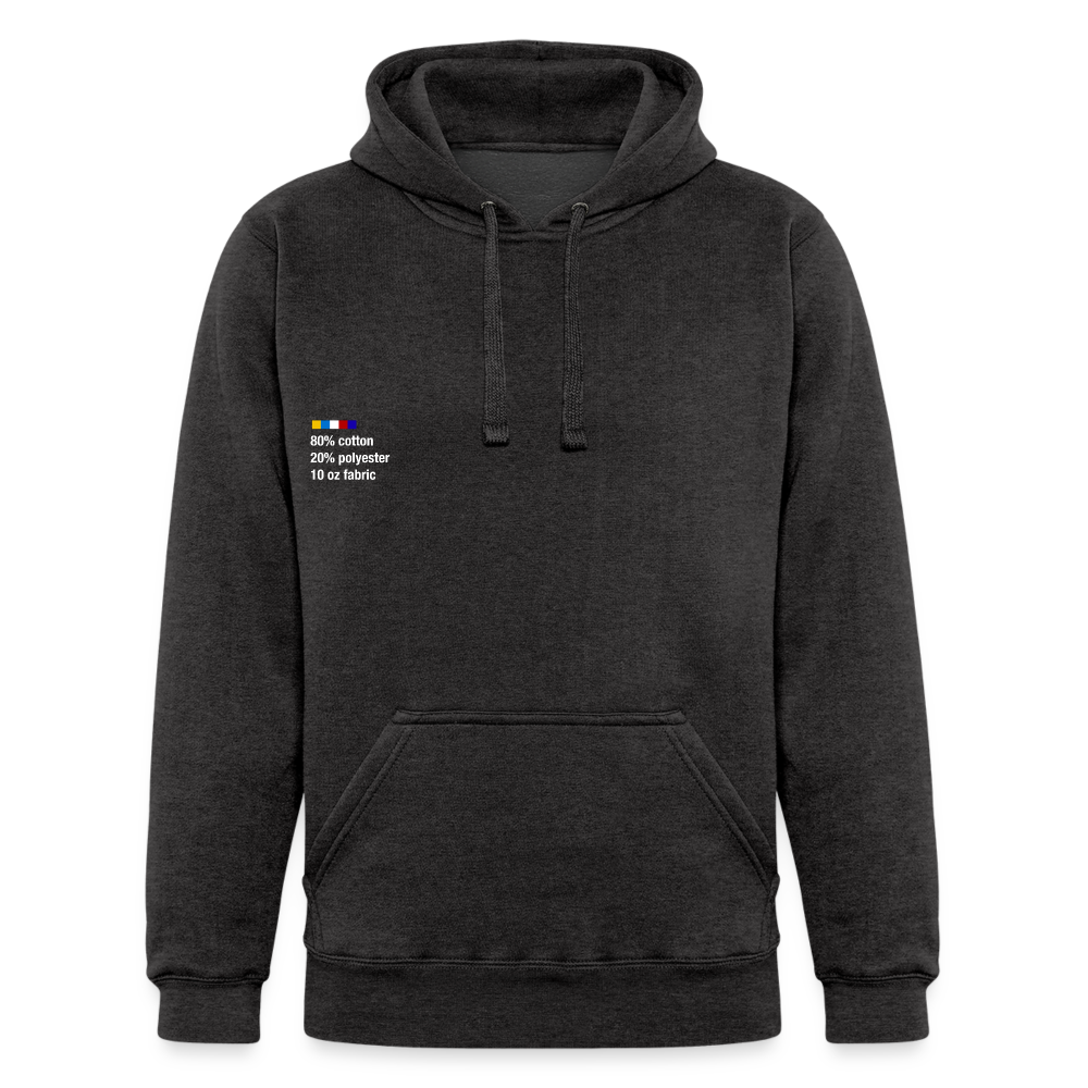 [The Work Hoodie] - charcoal grey