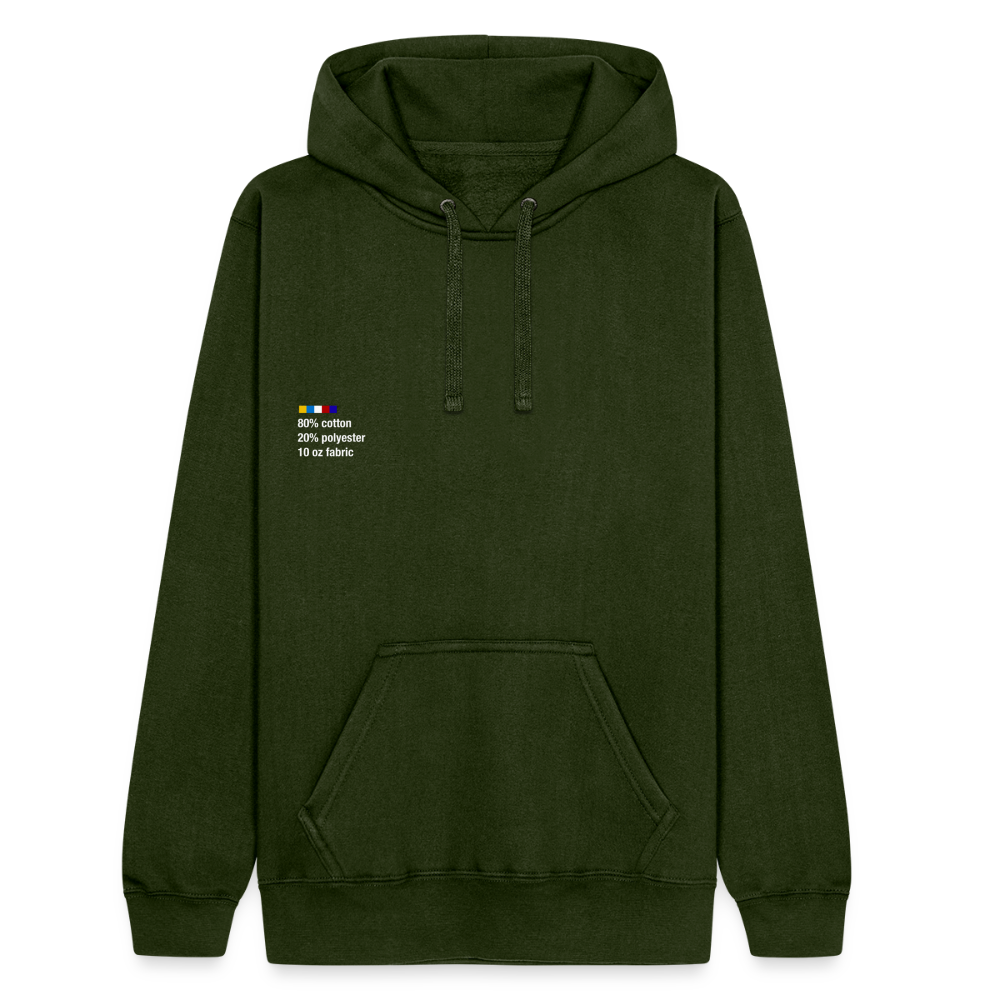 [The Work Hoodie] - forest green